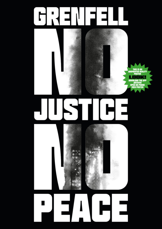 Grenfell No Justice No Peace Poster